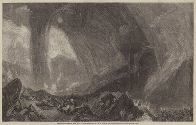 Hannibal Crossing the Alps by Joseph Mallord William Turner